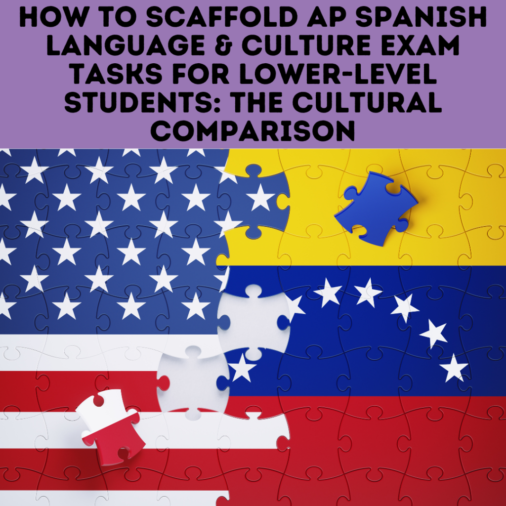 Scaffolding the AP Spanish Language and Culture Exam for Lower-Level Students: The Cultural Comparison